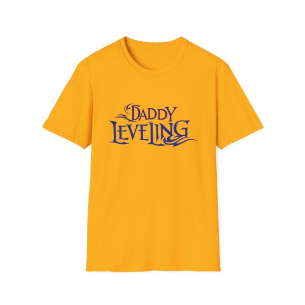 "Daddy Leveling" Unisex Softstyle T-Shirt - Perfect for Dads, Gifts for Father's Day, Casual Wear, Dad Life Tees, Video Game Fan Apparel - Image 7