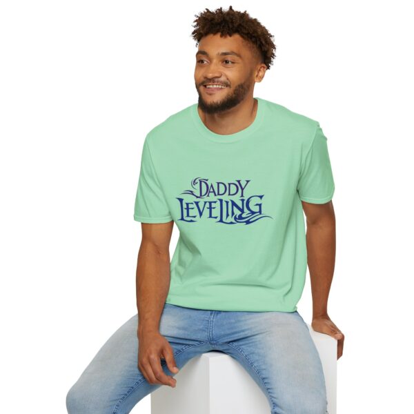 "Daddy Leveling" Unisex Softstyle T-Shirt - Perfect for Dads, Gifts for Father's Day, Casual Wear, Dad Life Tees, Video Game Fan Apparel - Image 23