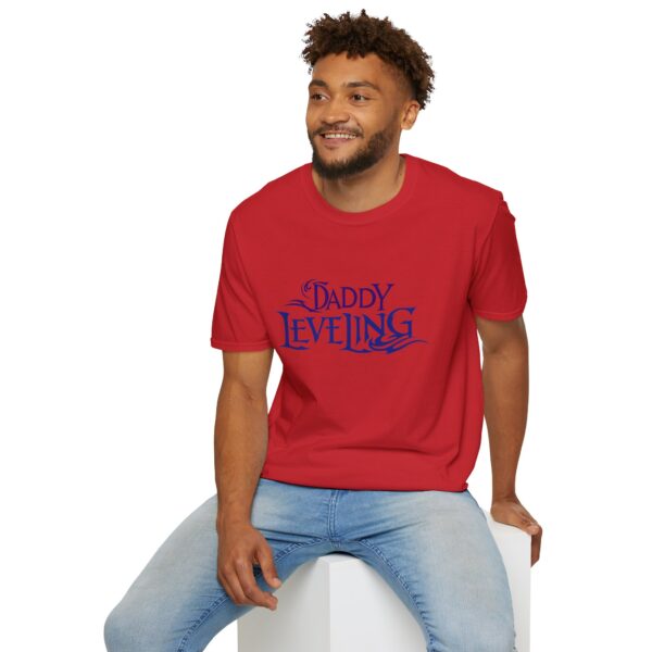 "Daddy Leveling" Unisex Softstyle T-Shirt - Perfect for Dads, Gifts for Father's Day, Casual Wear, Dad Life Tees, Video Game Fan Apparel - Image 35
