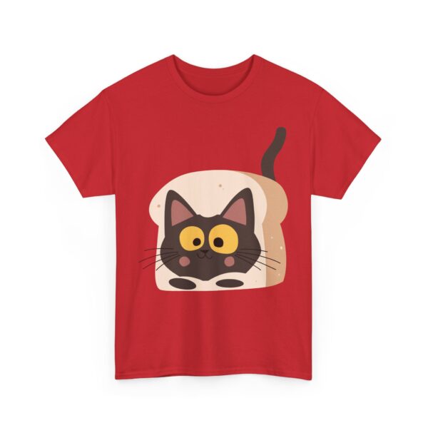 Unisex Heavy Cotton Tee - "Cat Bread" Graphic Shirt for Every Occasion - Image 20