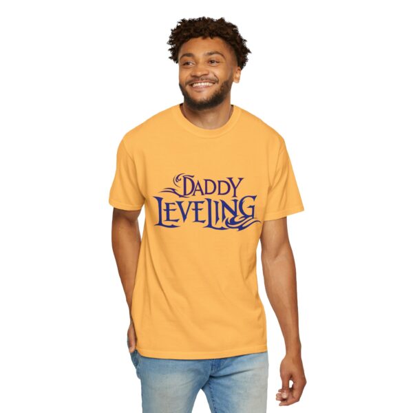 Level Up Your Dad Style - Unisex Garment-Dyed T-shirt, Funny Gift for Fathers, Dad Leveling Tee, Casual Wear, Birthday Gift - Image 22
