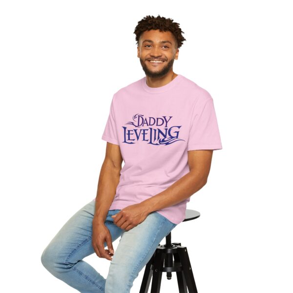 Level Up Your Dad Style - Unisex Garment-Dyed T-shirt, Funny Gift for Fathers, Dad Leveling Tee, Casual Wear, Birthday Gift - Image 35