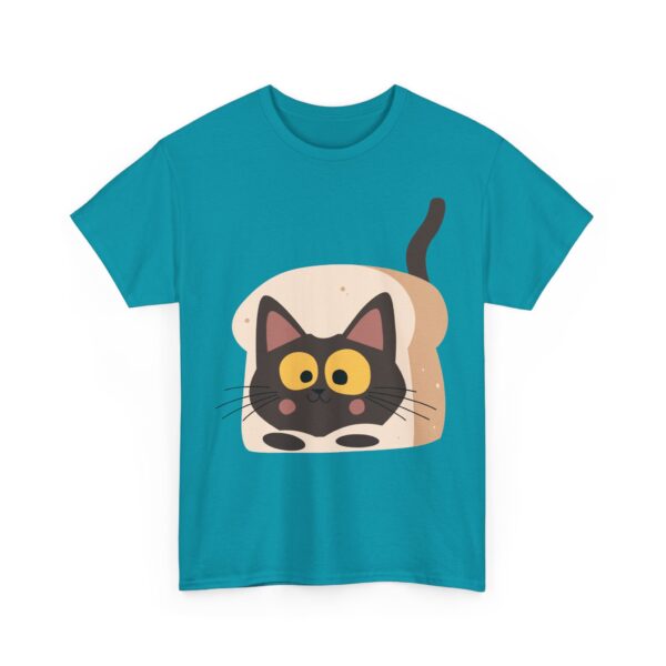 Unisex Heavy Cotton Tee - "Cat Bread" Graphic Shirt for Every Occasion - Image 16