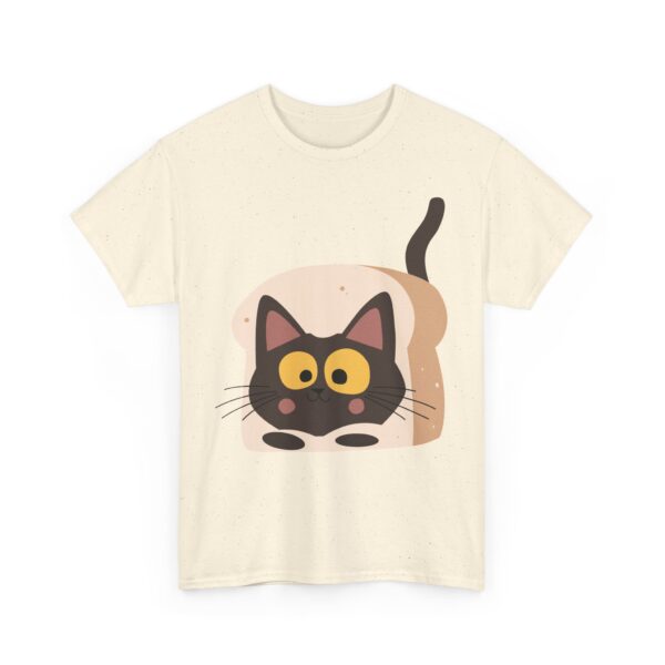 Unisex Heavy Cotton Tee - "Cat Bread" Graphic Shirt for Every Occasion - Image 12