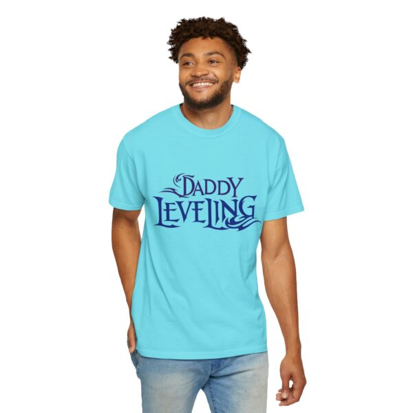 Level Up Your Dad Style - Unisex Garment-Dyed T-shirt, Funny Gift for Fathers, Dad Leveling Tee, Casual Wear, Birthday Gift - Image 28