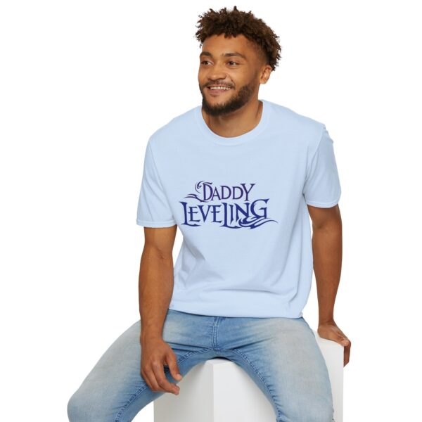 "Daddy Leveling" Unisex Softstyle T-Shirt - Perfect for Dads, Gifts for Father's Day, Casual Wear, Dad Life Tees, Video Game Fan Apparel - Image 29