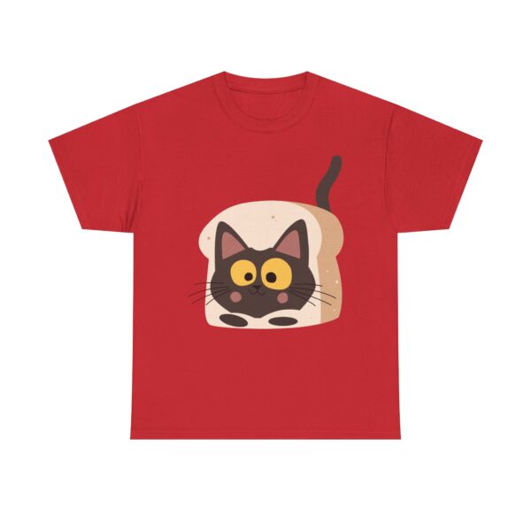 Unisex Heavy Cotton Tee - "Cat Bread" Graphic Shirt for Every Occasion - Image 18