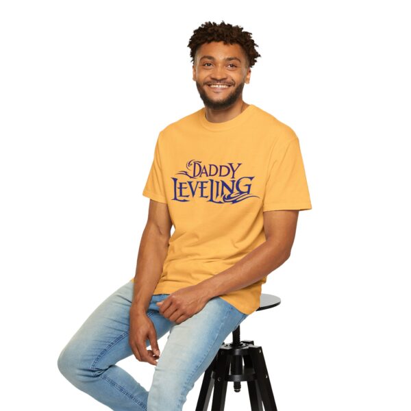 Level Up Your Dad Style - Unisex Garment-Dyed T-shirt, Funny Gift for Fathers, Dad Leveling Tee, Casual Wear, Birthday Gift - Image 23