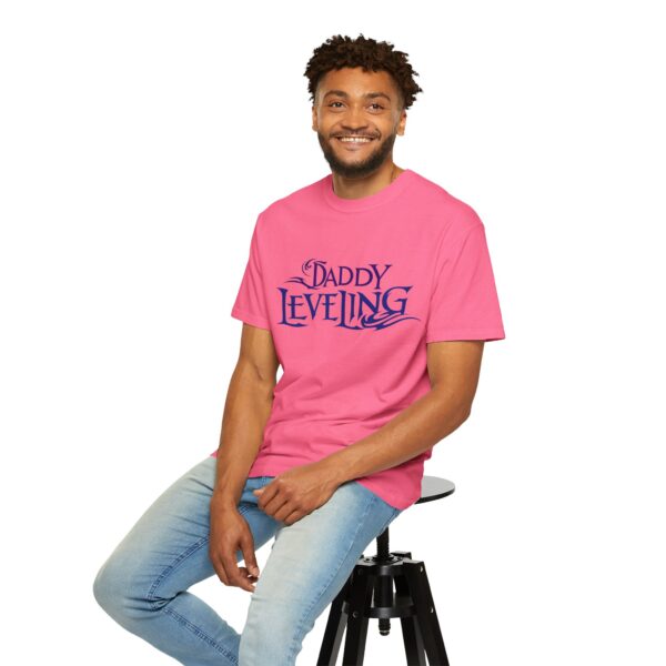 Level Up Your Dad Style - Unisex Garment-Dyed T-shirt, Funny Gift for Fathers, Dad Leveling Tee, Casual Wear, Birthday Gift - Image 41