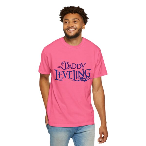 Level Up Your Dad Style - Unisex Garment-Dyed T-shirt, Funny Gift for Fathers, Dad Leveling Tee, Casual Wear, Birthday Gift - Image 40