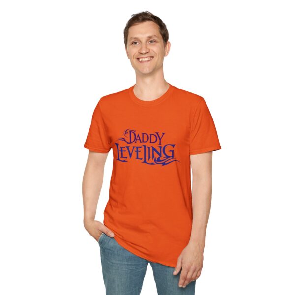 "Daddy Leveling" Unisex Softstyle T-Shirt - Perfect for Dads, Gifts for Father's Day, Casual Wear, Dad Life Tees, Video Game Fan Apparel - Image 16