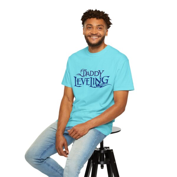 Level Up Your Dad Style - Unisex Garment-Dyed T-shirt, Funny Gift for Fathers, Dad Leveling Tee, Casual Wear, Birthday Gift - Image 29