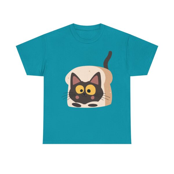 Unisex Heavy Cotton Tee - "Cat Bread" Graphic Shirt for Every Occasion - Image 14
