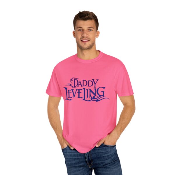 Level Up Your Dad Style - Unisex Garment-Dyed T-shirt, Funny Gift for Fathers, Dad Leveling Tee, Casual Wear, Birthday Gift - Image 39